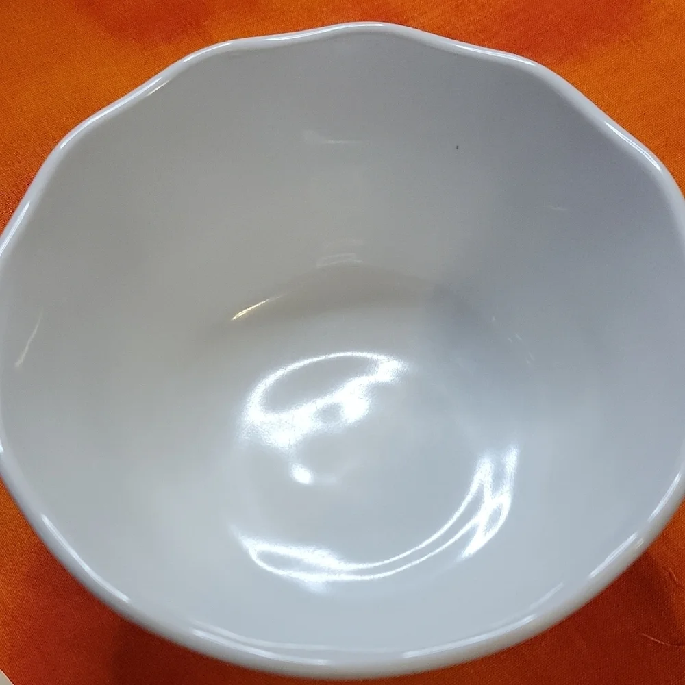 Opalhouse Melamine Bowl Floral Pattern White Pink Blue Coral